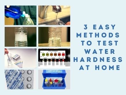 where to test water hardness|methods to determine water hardness.